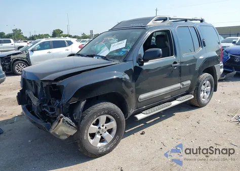 2012 Nissan Xterra S из США, поврежденный, VIN 5N1AN0NW3CN800149